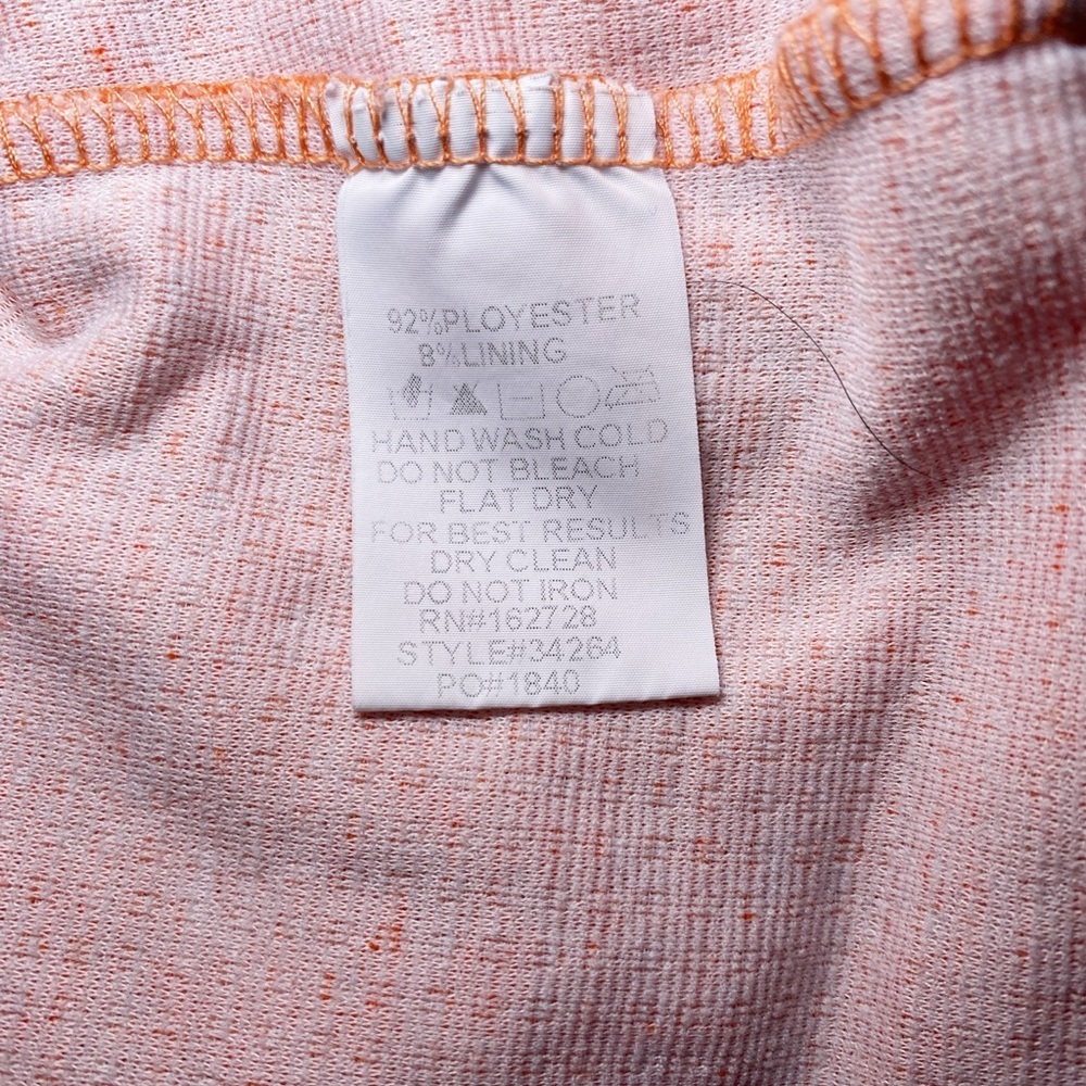 Voy Embroidered Peach Midi Dress - Picture 8 of 15